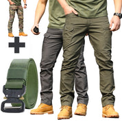 Kit 3 - Calça Tática Militar Impermeável - Delta Force + Cinto