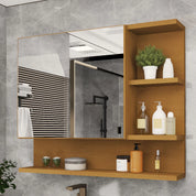 A MAIS QUERIDA DO BRASIL! Armário Espelheira com Porta Cleopatra - VÁRIAS CORES