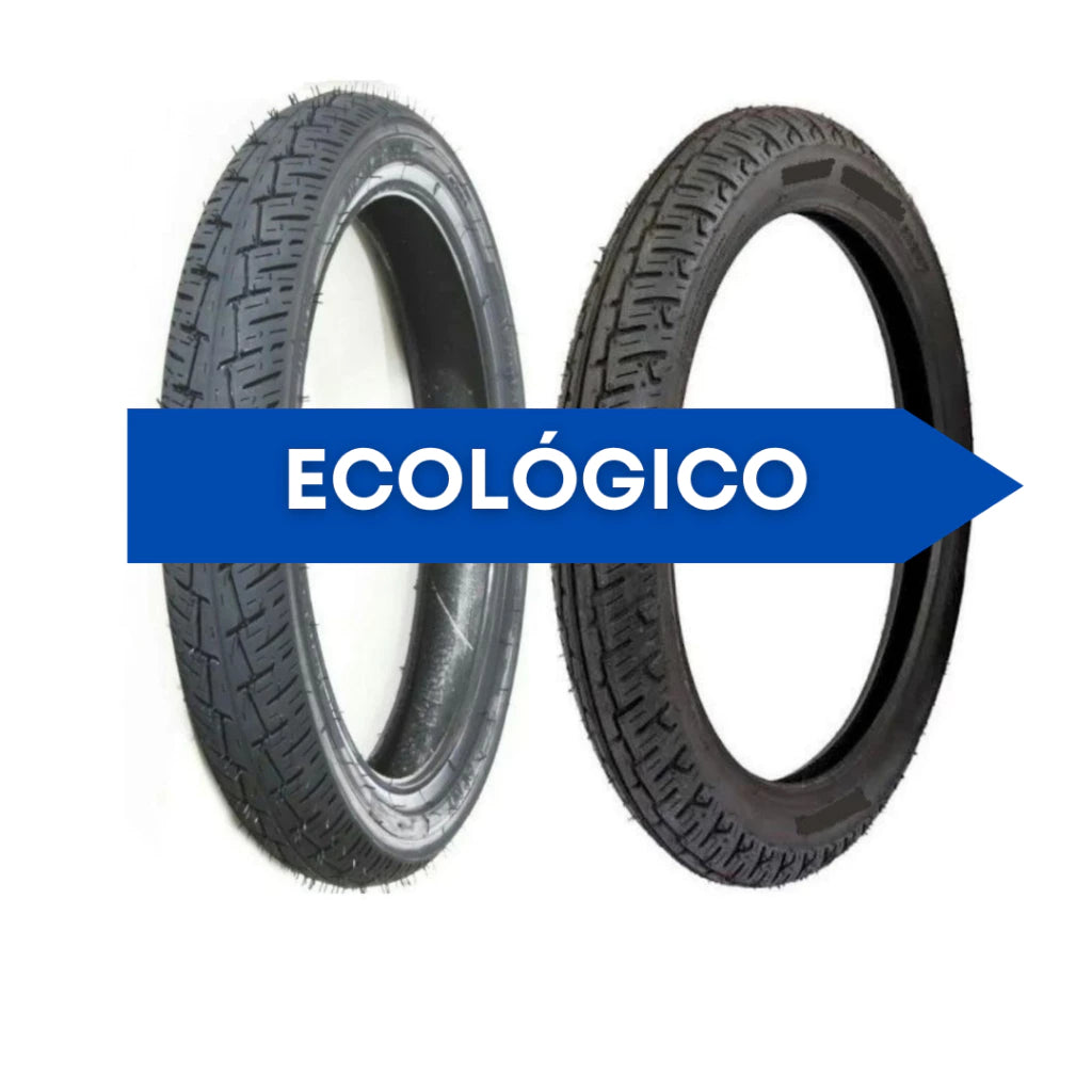 Par Pneu CG 125 Titan 150 Fan 160 YBR Honda Yamaha 90/90-18 e 2.75-18 + Brinde  02 Câmara de Ar