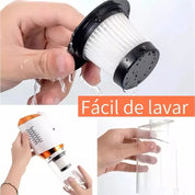 Aspirador De Pó Sem Fio Portátil Limpeza Manual Uso Domestico USB 2EM 1