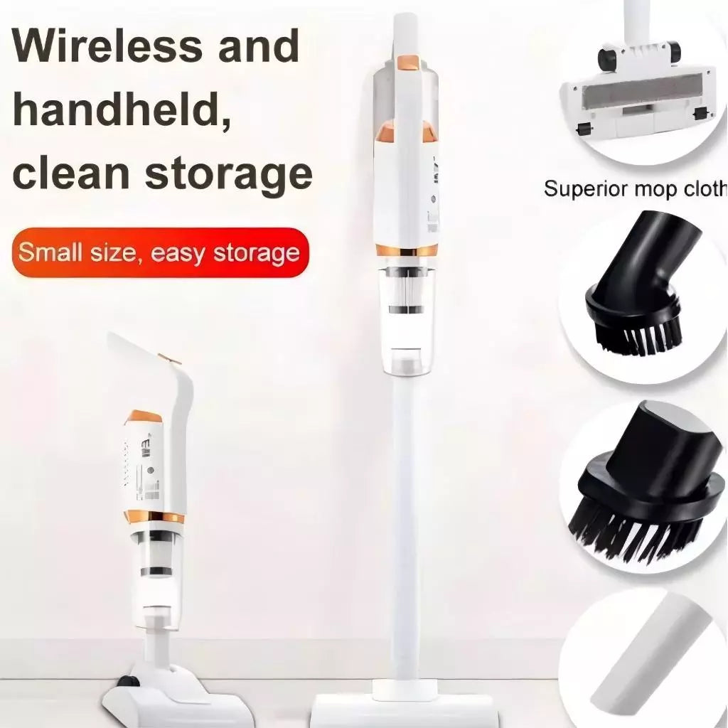 Aspirador De Pó Sem Fio Portátil Limpeza Manual Uso Domestico USB 2EM 1