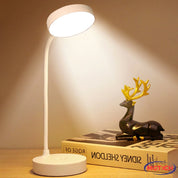 Luminária Abajur de Mesa LED Luz Recarregável Touch Haste Flexível Lâmpada De Estudo Sem Fio BigTech