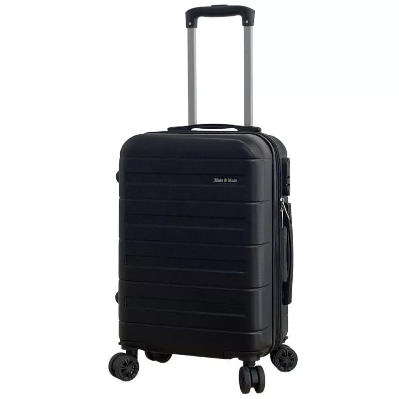 Mala De Bordo Linha Premium 10KG, Zíper Dupla,Rodinha Dupla 360°,Cadeado Embutido,Material Leve ABS