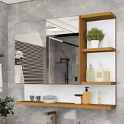 A MAIS QUERIDA DO BRASIL! Armário Espelheira com Porta Cleopatra - VÁRIAS CORES