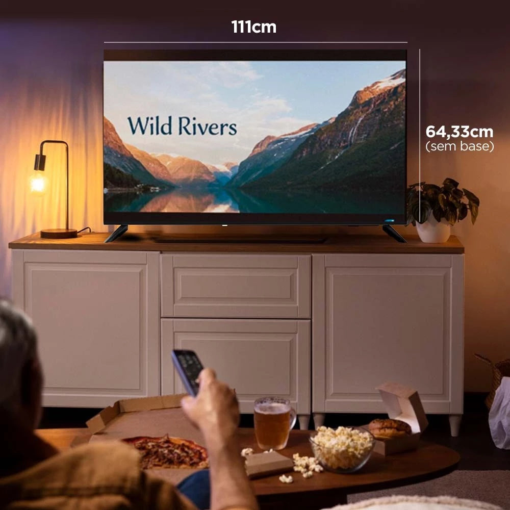 Smart TV DLED 50 4K Multi Roku 4HDMI 2USB Wi-Fi