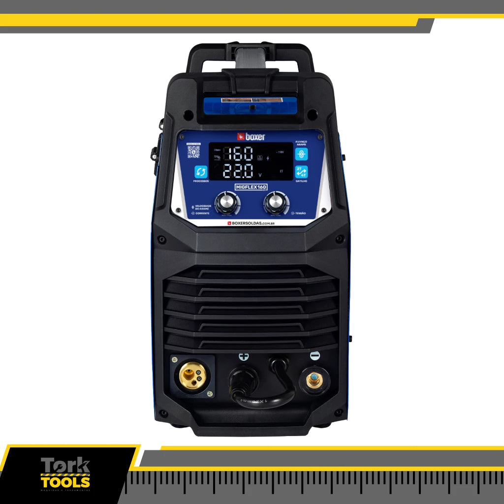 Máquina De Solda Boxer Migflex 160 Bv 110v/220v
