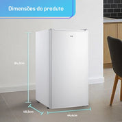 Frigobar Geladeira HQ 93 Litros Branco BC-93-62H 127V