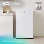 Frigobar Geladeira HQ 93 Litros Branco BC-93-62H 127V