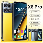 X6 Pro Smartphone 16 - Novo