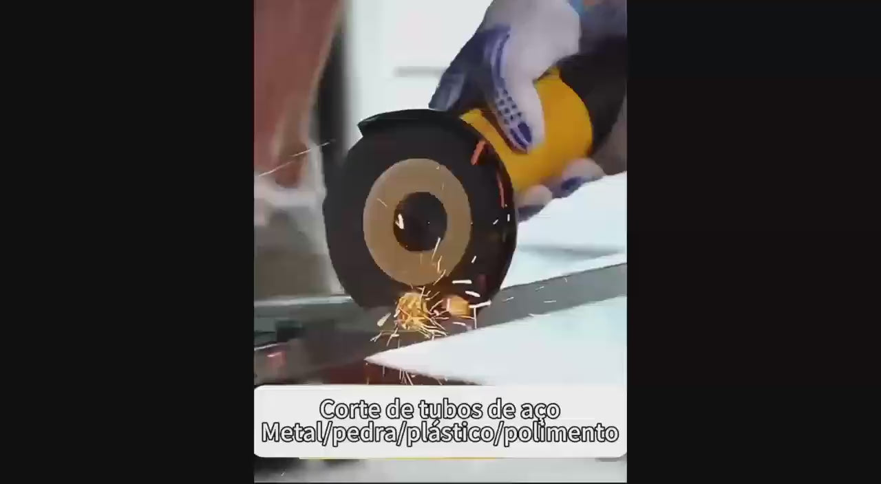 Kit HUAHUO - Furadeira De Impacto E Lixadeira Esmerilhadeira E Serra Tico Tico e Maleta de Transporte Com Acessórios