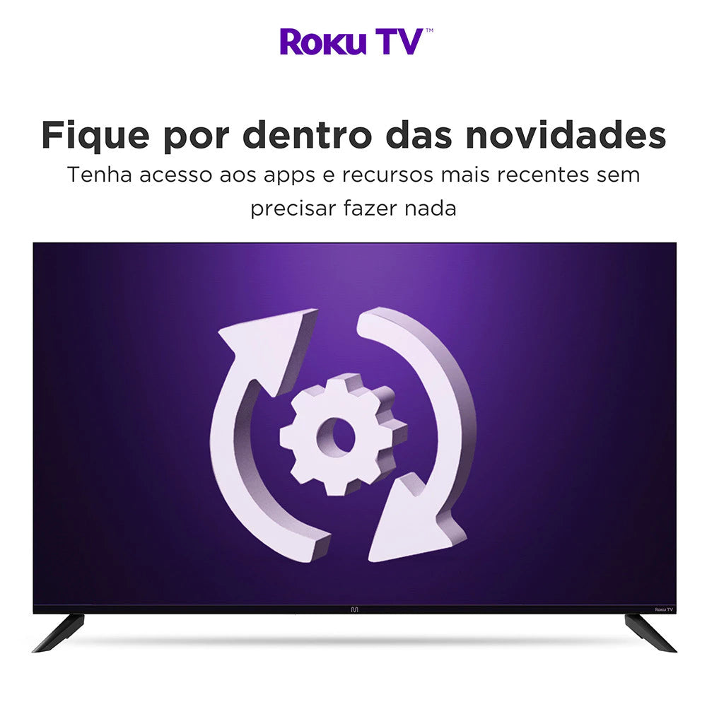 Smart TV DLED 50 4K Multi Roku 4HDMI 2USB Wi-Fi