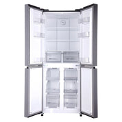 Geladeira Refrigerador HQ Frost Free Inverter Multidoor 426 Litros Cinza