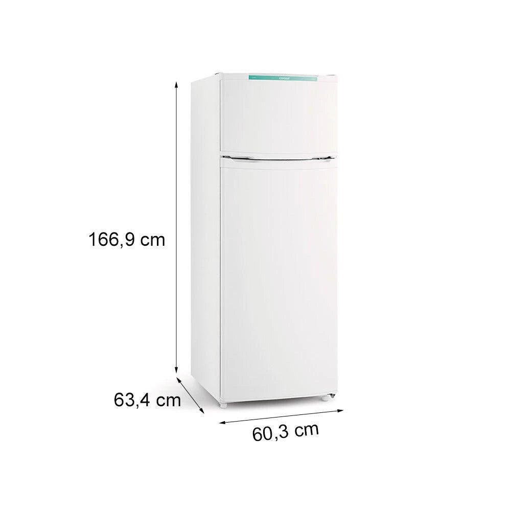 Geladeira Consul 334L CRD37EB Cycle Defrost com Freezer Supercapacidade Branca