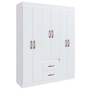 Guarda-Roupa de Solteiro Montevideu 6 Portas 2 Gavetas