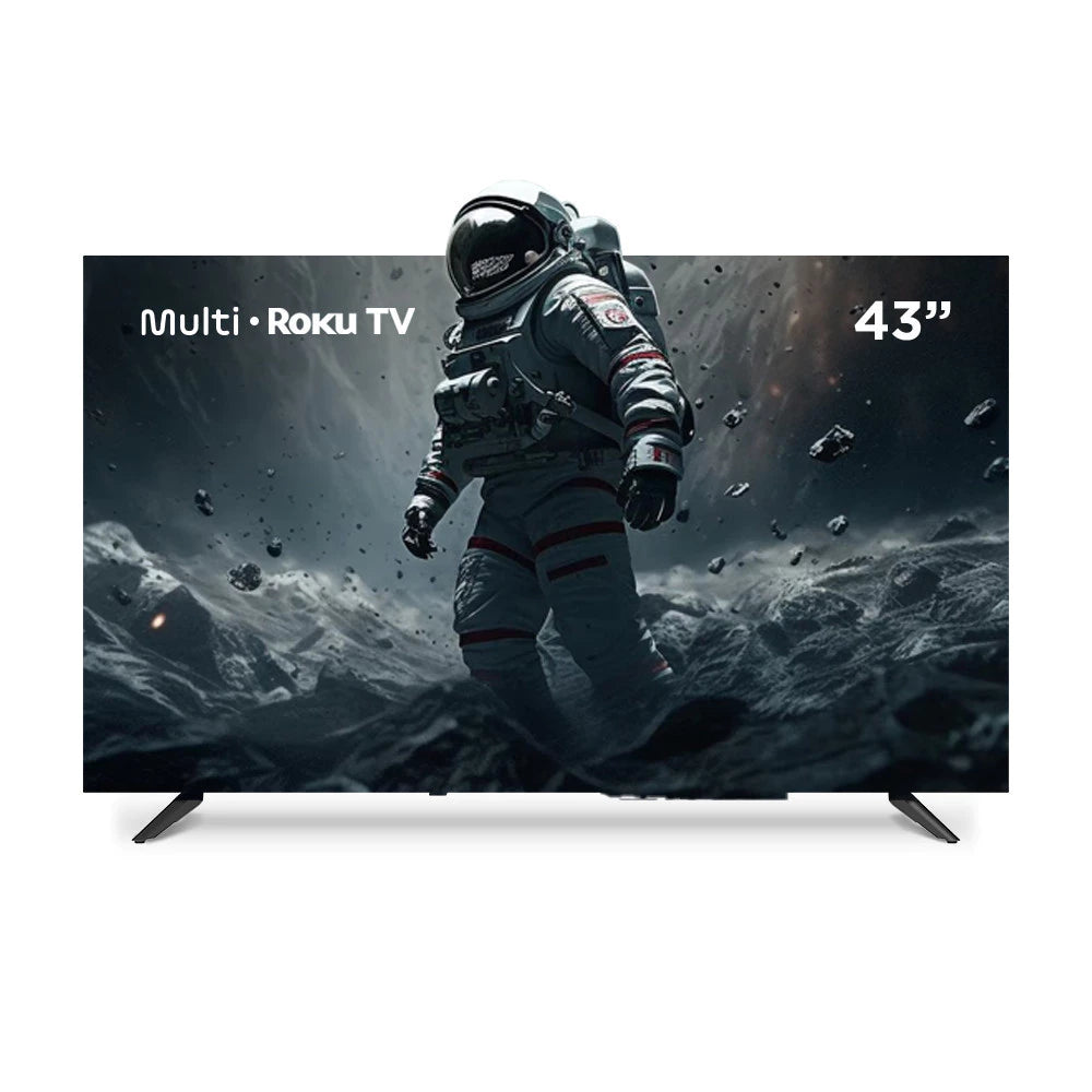 Smart TV DLED 43 FHD Multi Roku 3HDMI 2USB Wi-Fi