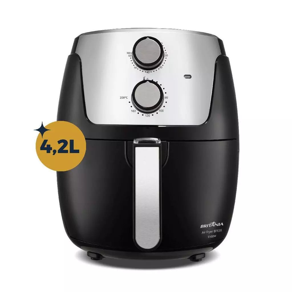 Air Fryer Britânia 4,2L Dura Mais 1500W
