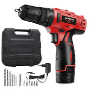 Furadeira Parafusadeira de impacto 3/8" a bateria 12V com maleta e acessórios - PI-10MA - Mondial